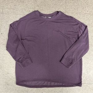 Three dots speckled, long sleeve, pullover, women’s